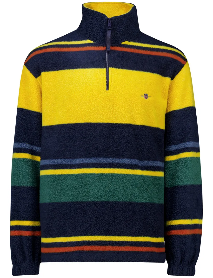 Gant Trui Multicolor Fleece gestreept polyester