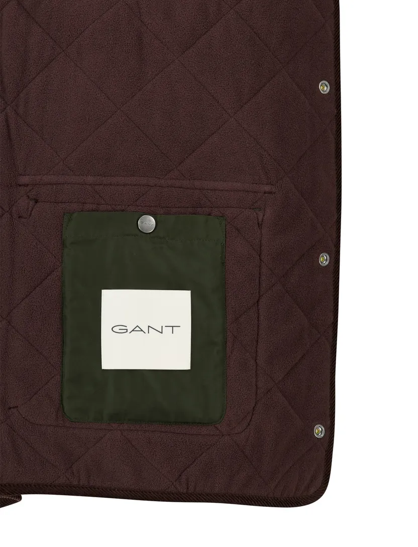 tussenjas Gant groen half lang