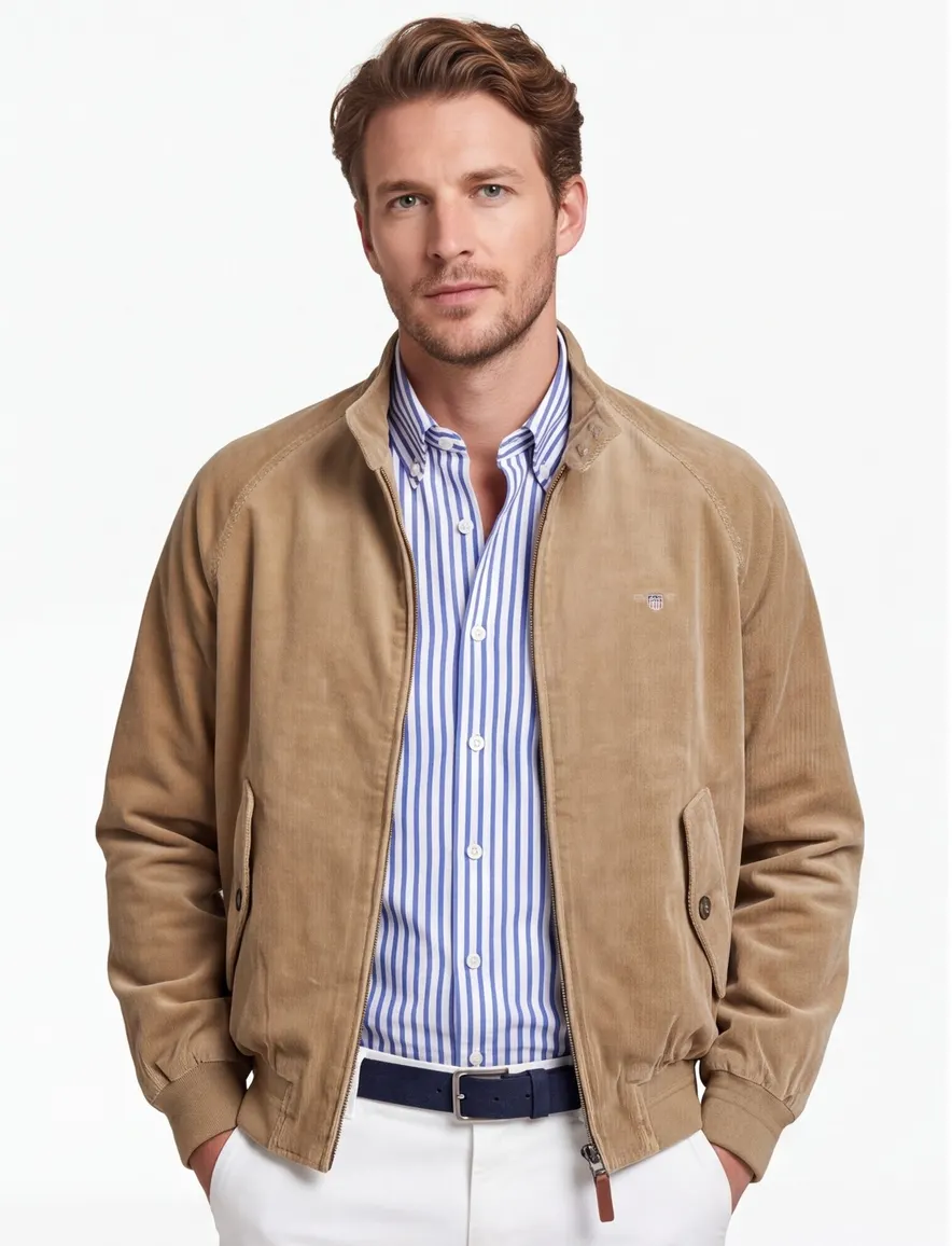 winterjas camel Gant