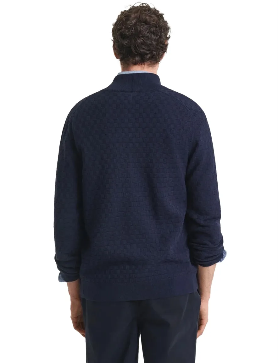 vest donkerblauw Gant