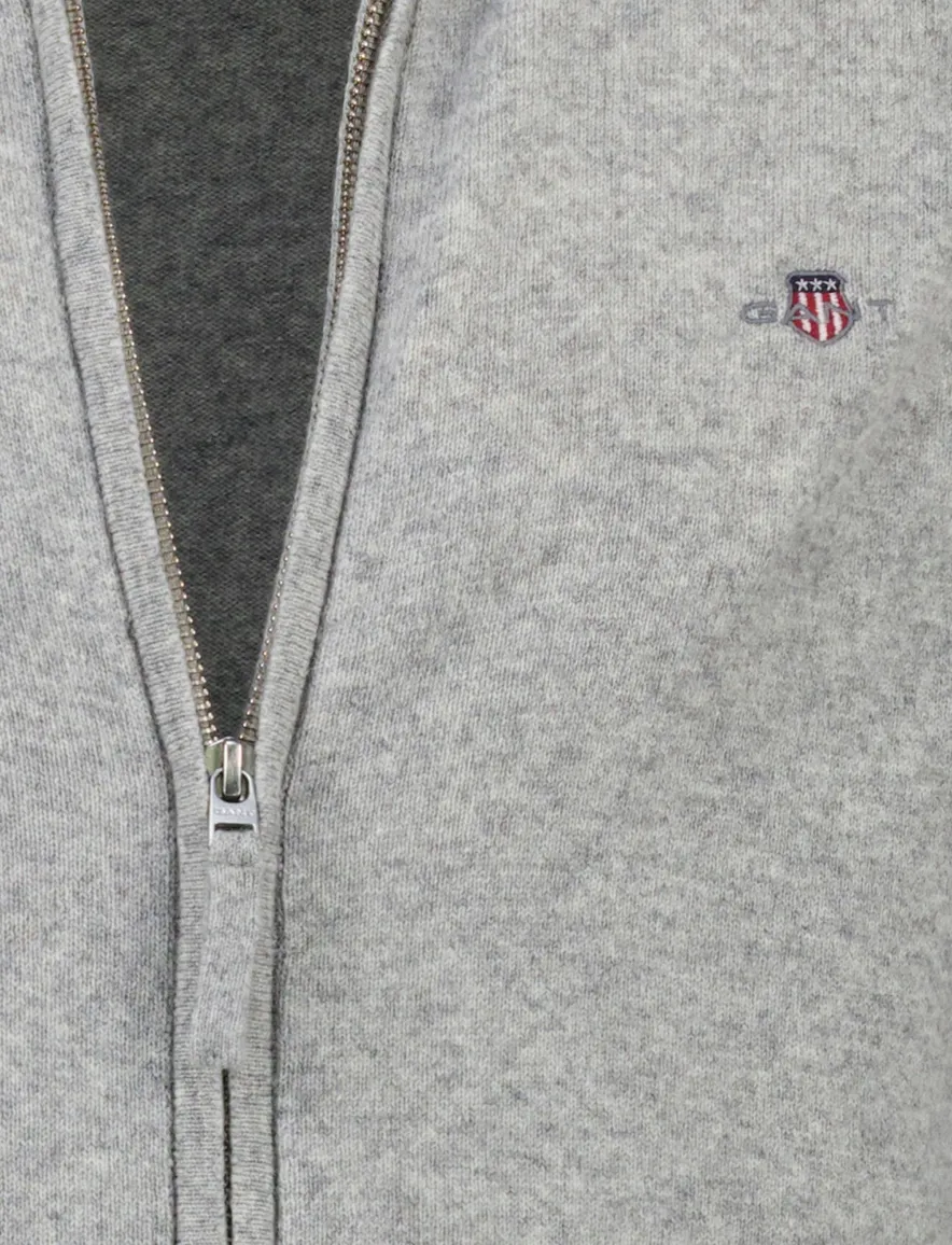 vest grijs Gant