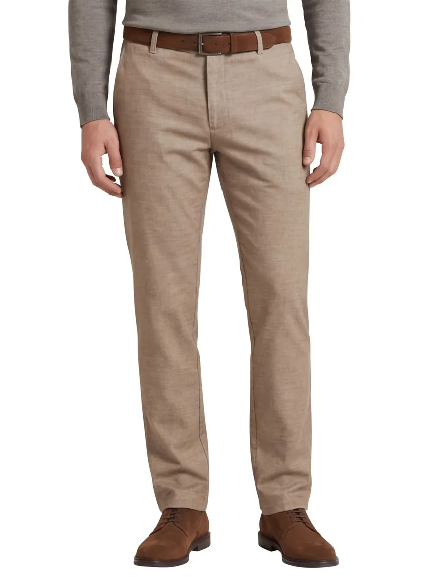 Meyer Bonn pantalon katoen beige
