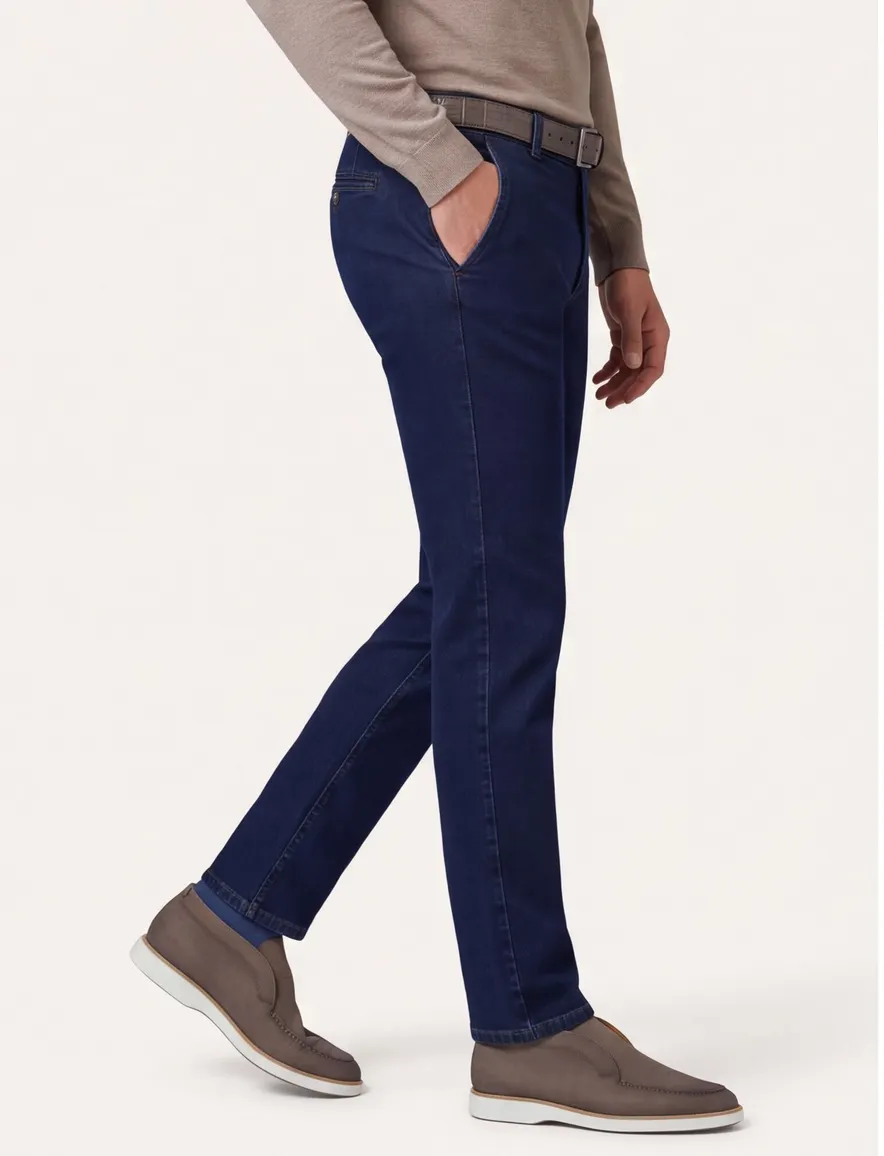 jeans pantalon blauw Meyer Bonn