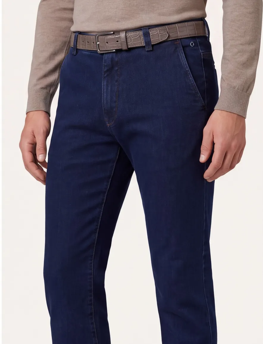 jeans pantalon blauw Meyer Bonn