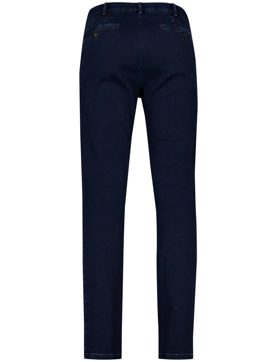 Meyer jeans katoen donkerblauw