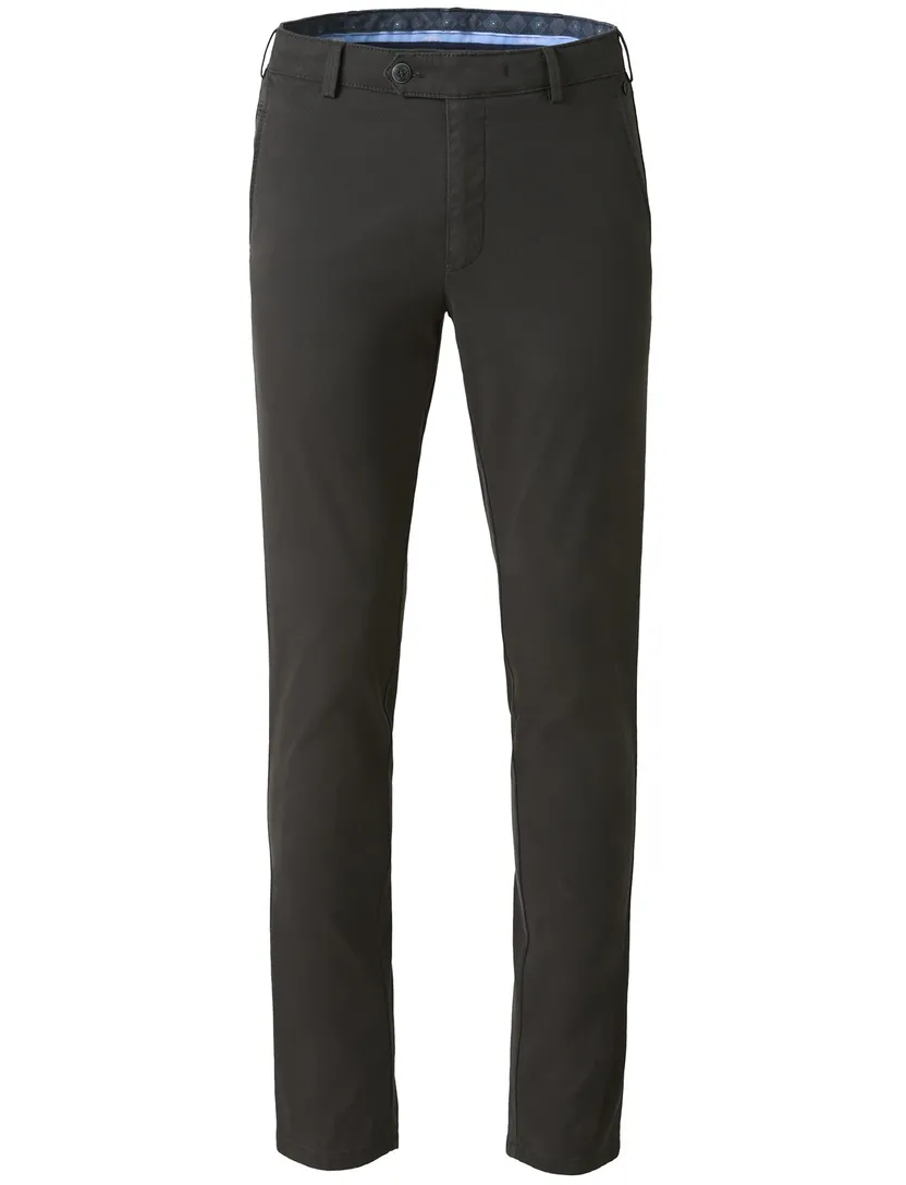 katoenen broek Meyer Bonn grijs