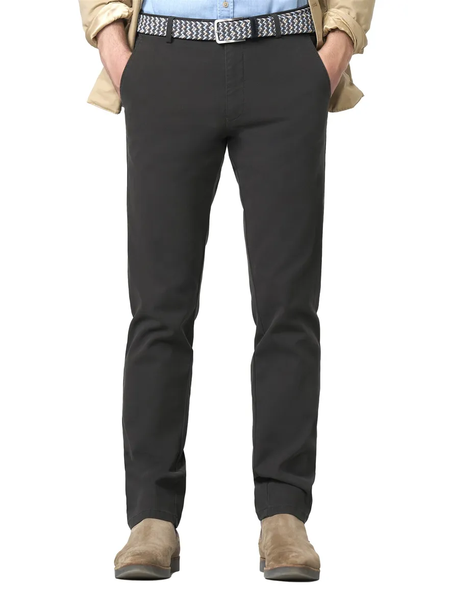 Meyer Bonn katoenen broek grijs