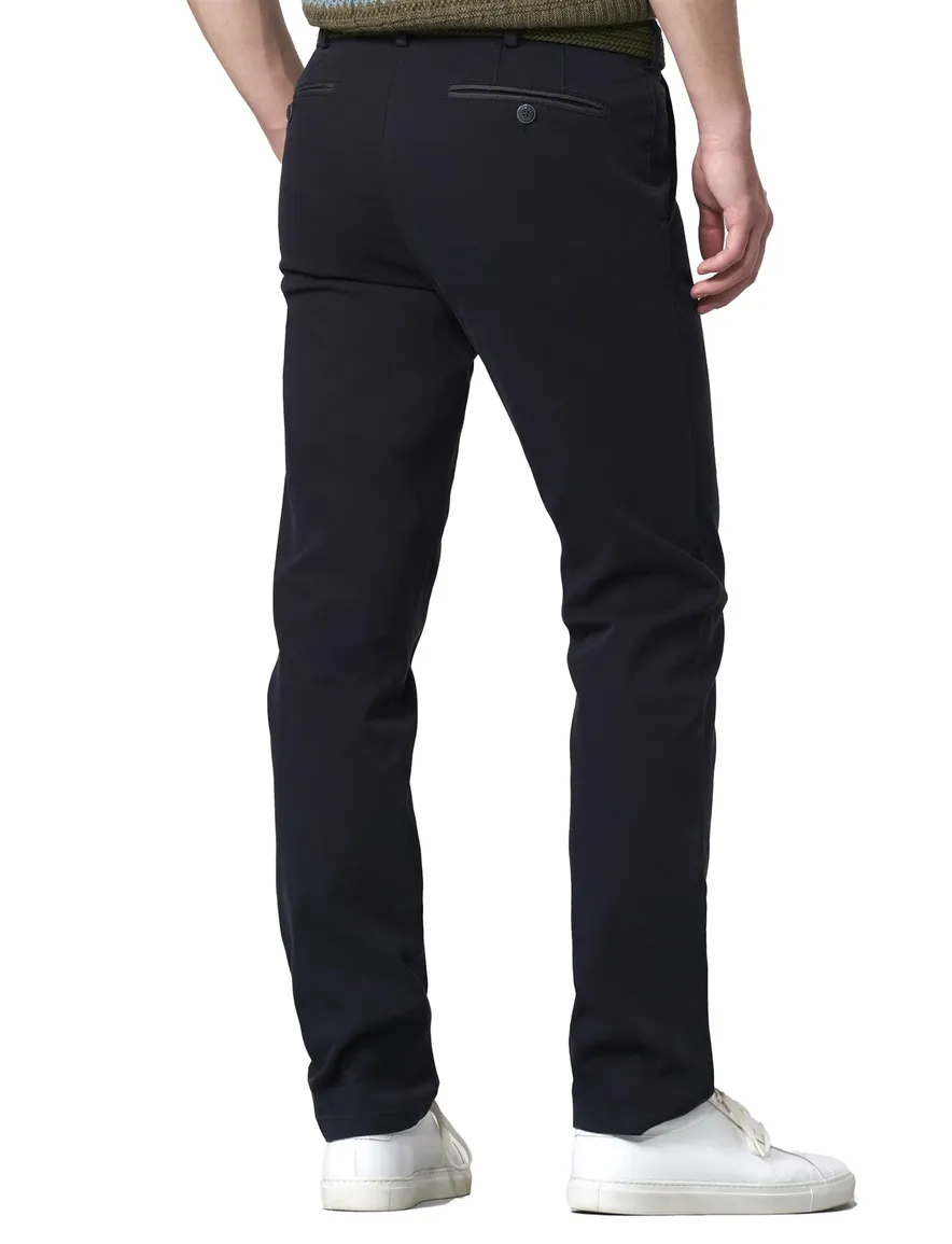Meyer Bonn katoenen broek donkergrijs