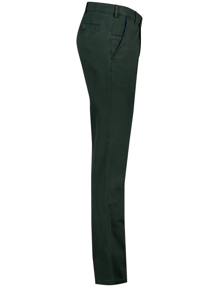 pantalon flatfront Meyer New York groen