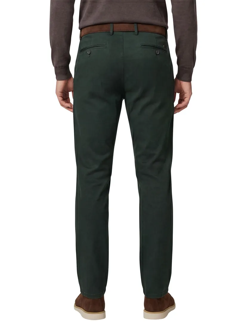 pantalon flatfront Meyer New York groen