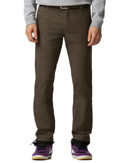 Meyer Meyer Bonn katoenen broek bruin