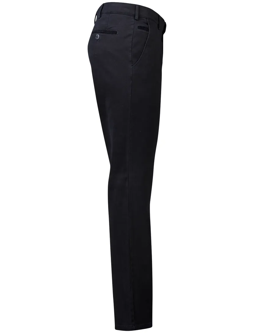 Meyer Bonn katoenen pantalon zwart