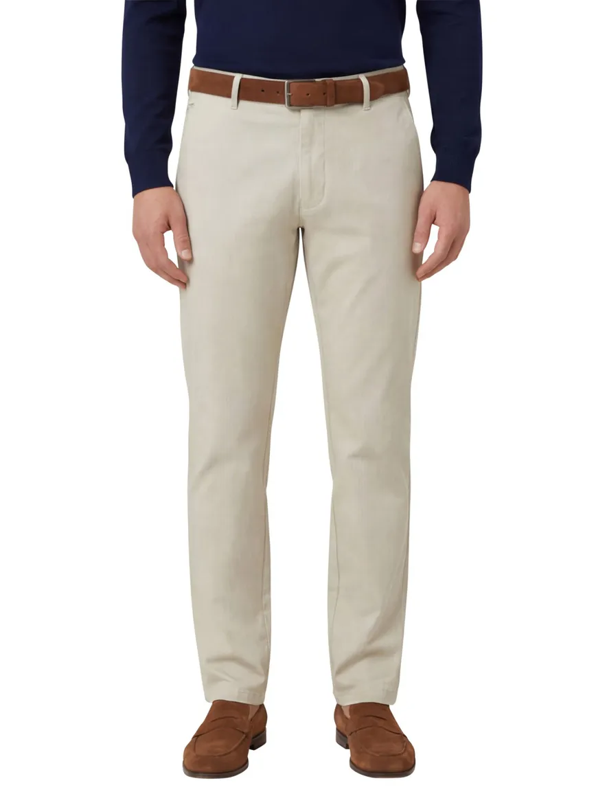 katoenen broek beige Meyer Bonn