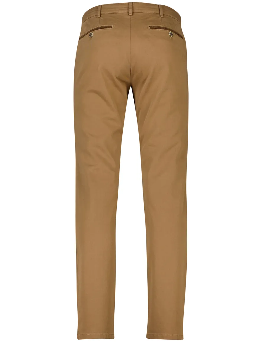 katoenen broek bruin Meyer Bonn
