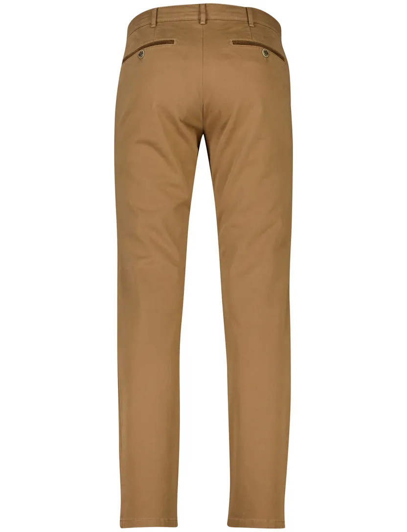 katoenen broek Meyer Bonn bruin