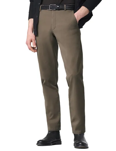 Meyer Meyer Bonn katoenen broek bruin