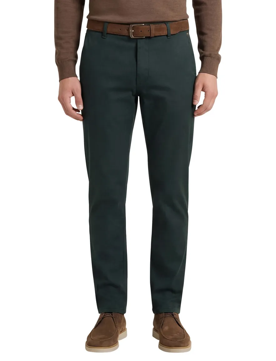 katoenen broek groen Meyer Bonn