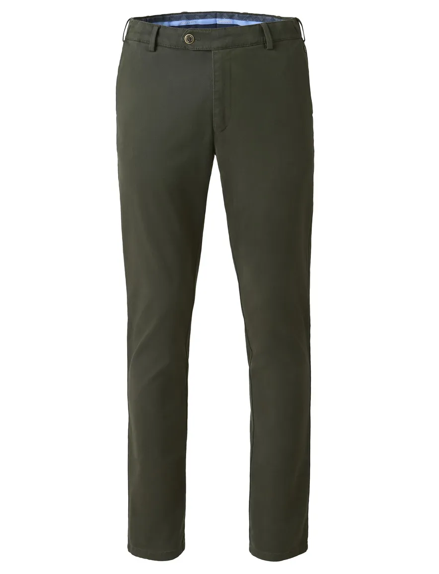 katoenen broek groen Meyer Oslo