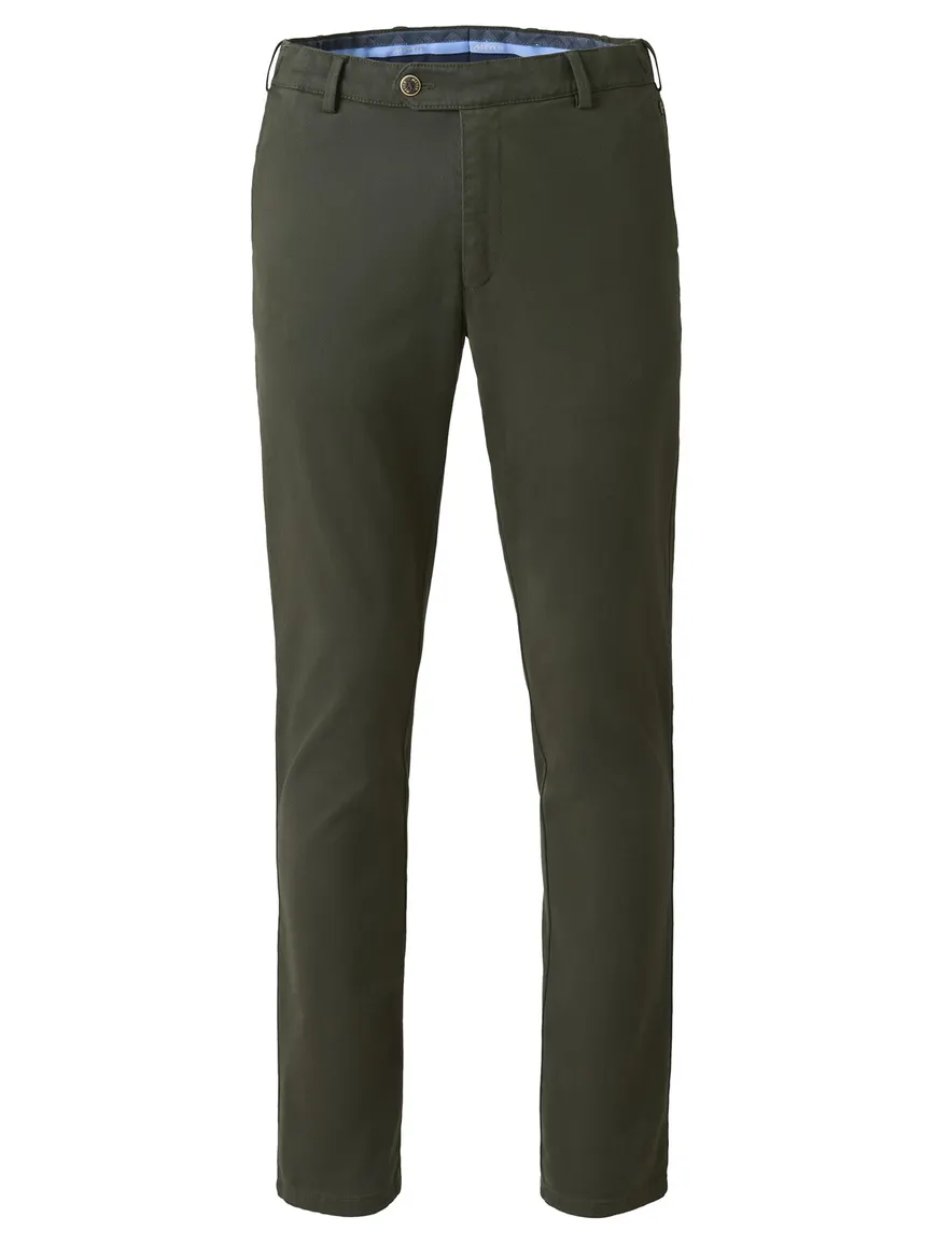 katoenen broek groen Meyer Oslo