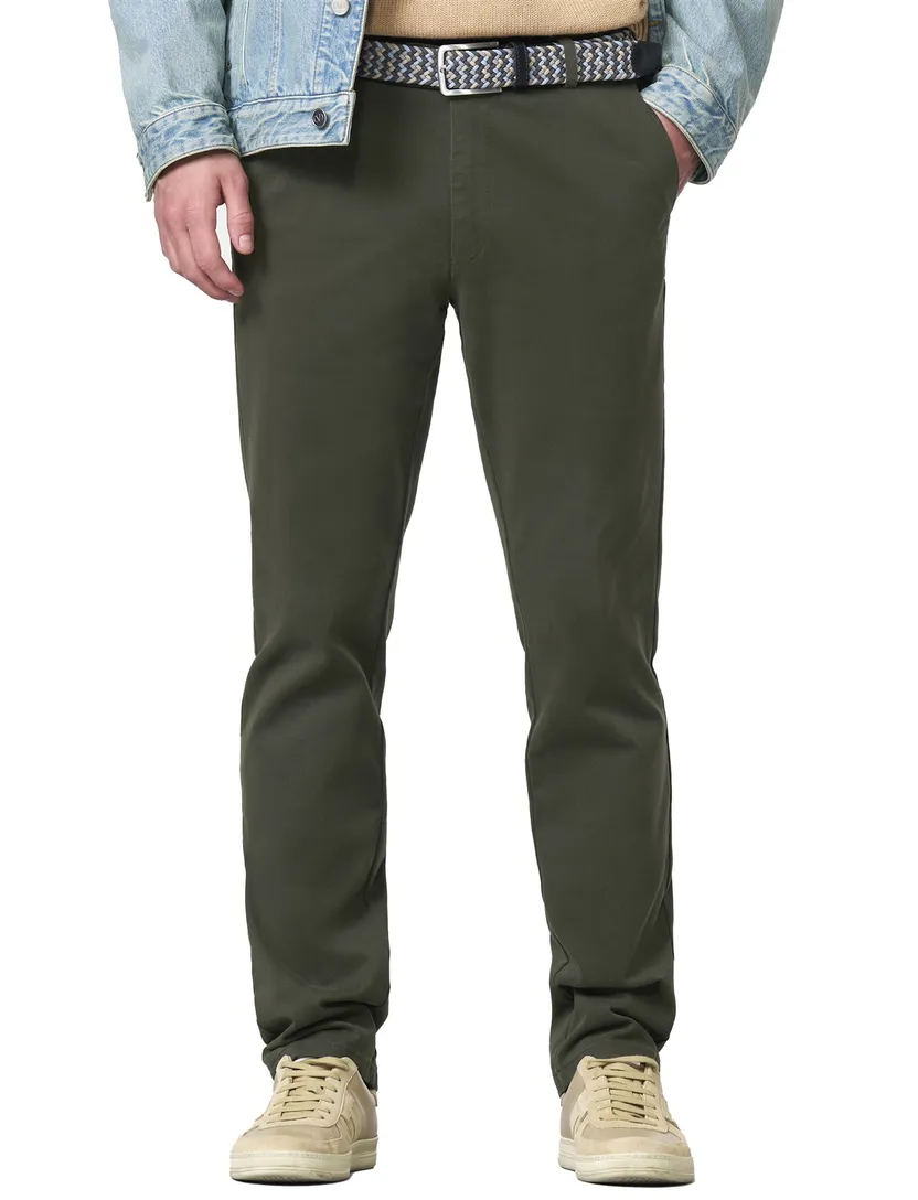 katoenen broek Meyer Oslo groen