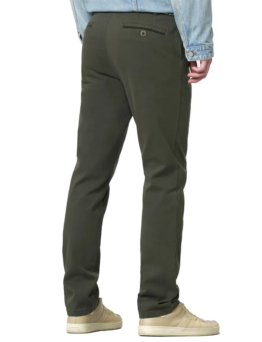 katoenen broek groen Meyer Oslo