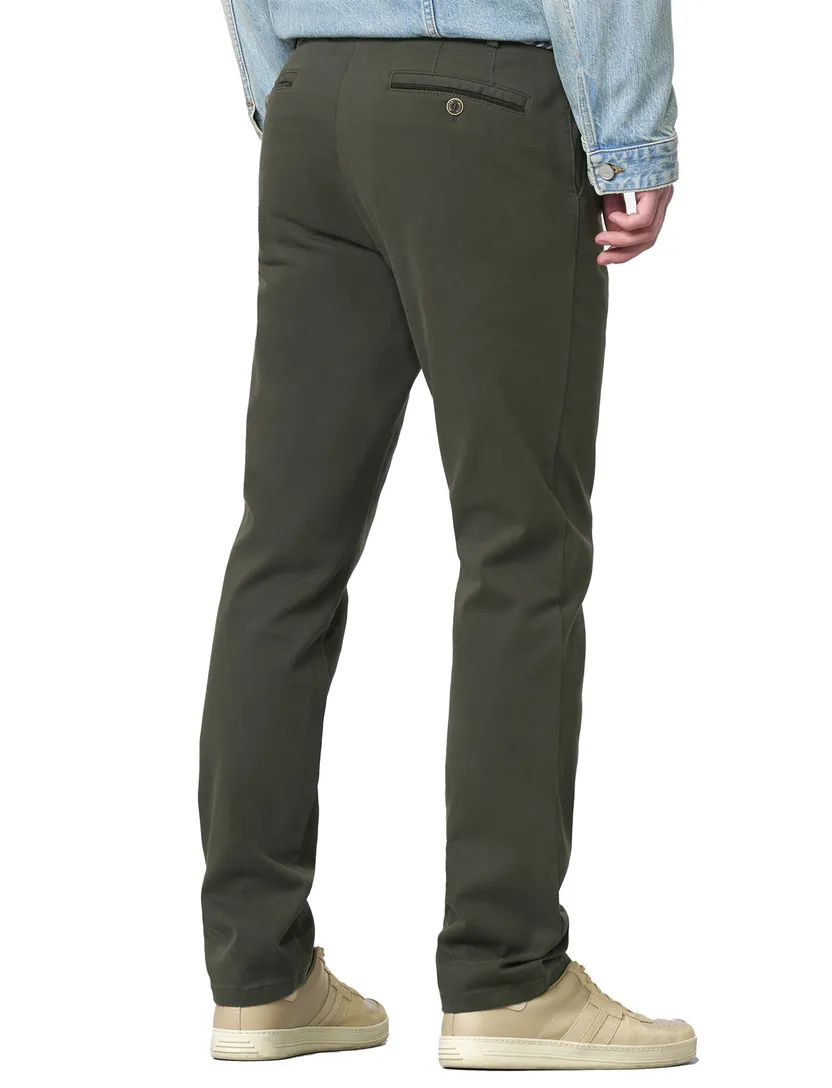 katoenen broek Meyer Oslo groen