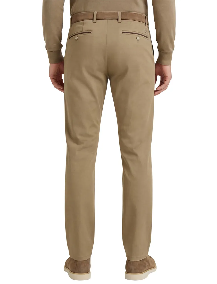 katoenen broek beige Meyer Oslo