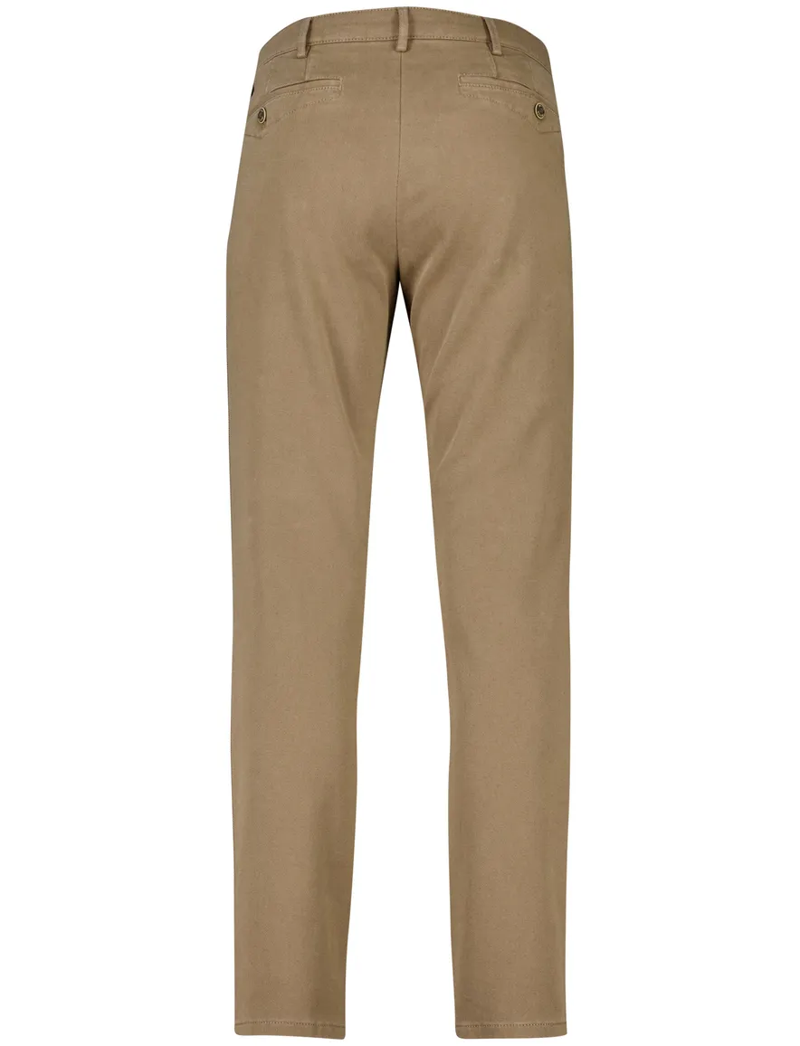 Meyer Dublin katoenen broek bruin effen