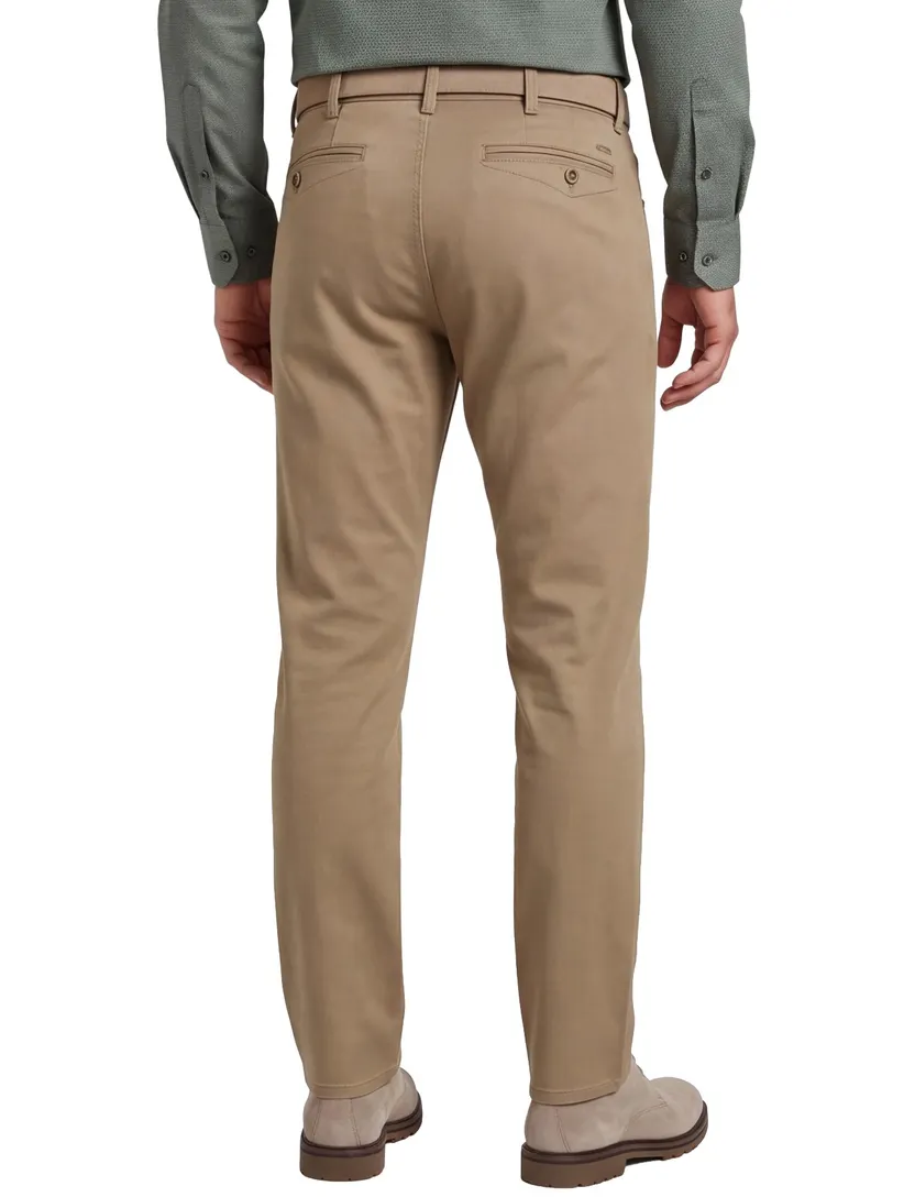 Meyer Dublin bruin pantalon katoen 5-pocket