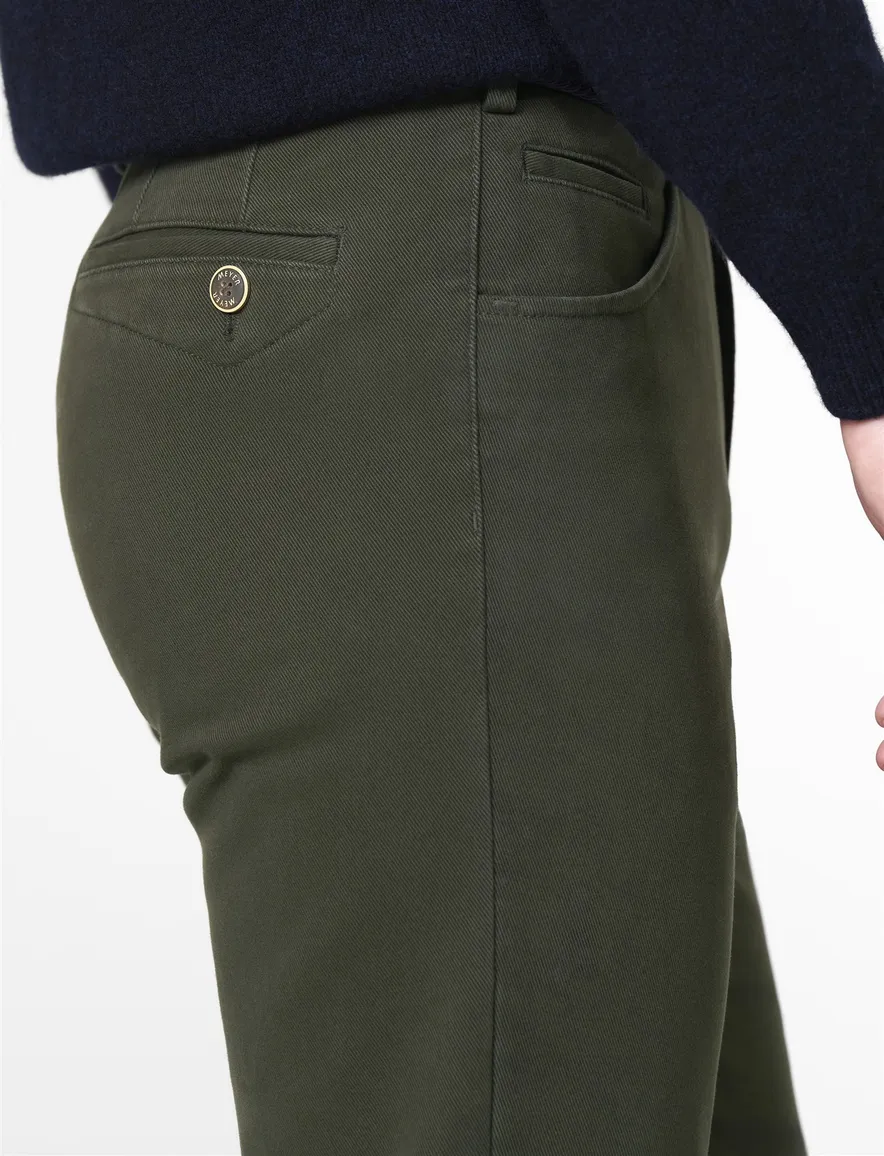 jeans groen Meyer Dublin