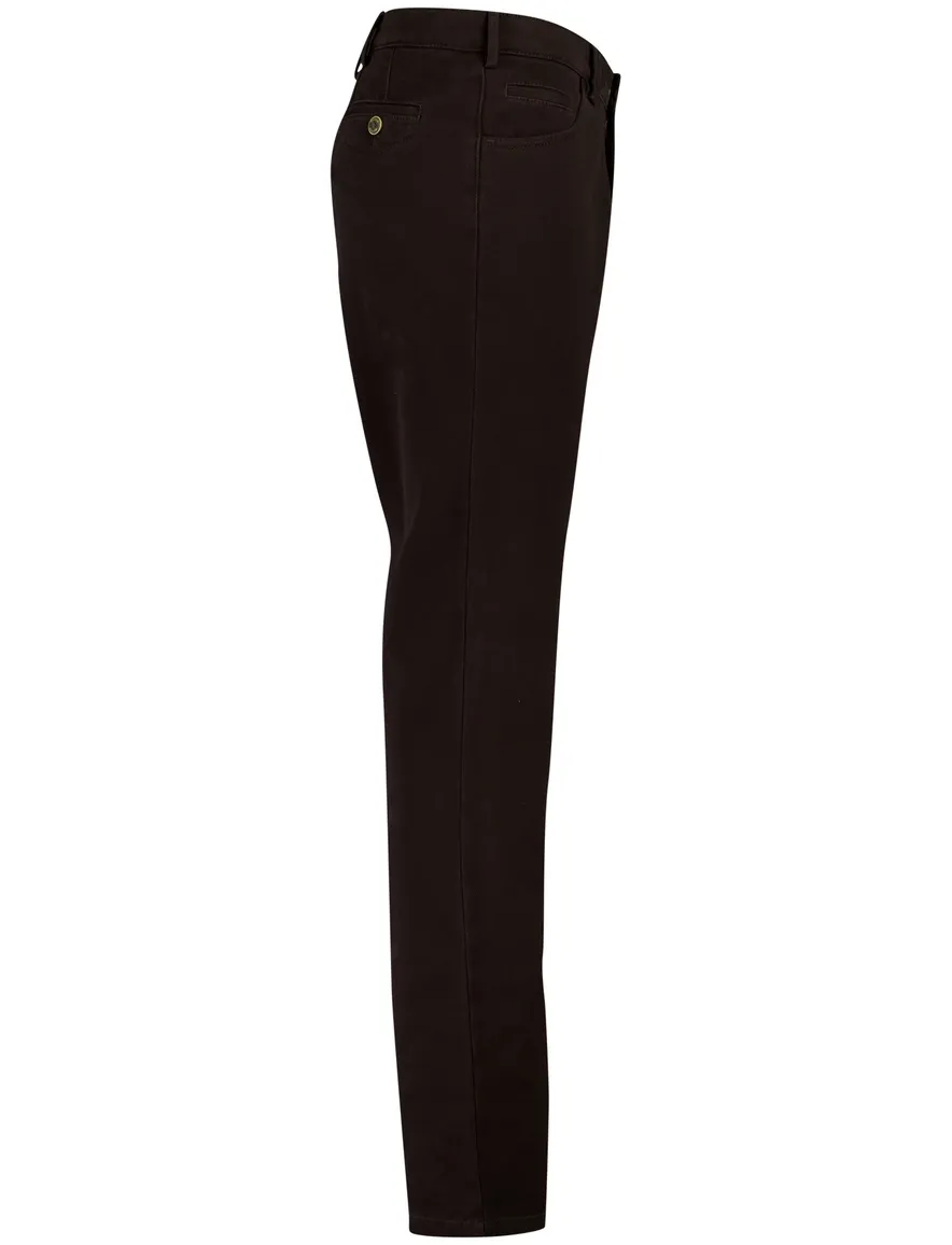 Meyer dublin 5-pocket broek bruin