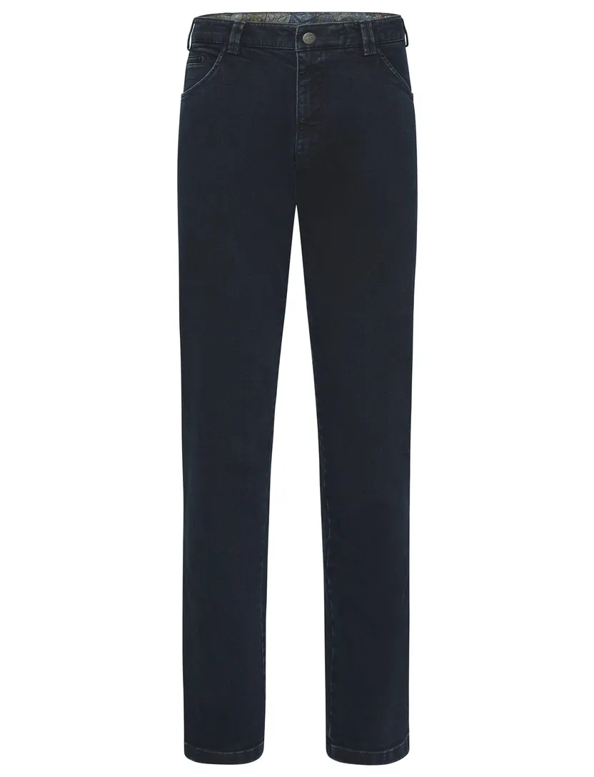 jeans pantalon Meyer Dublin donkerblauw
