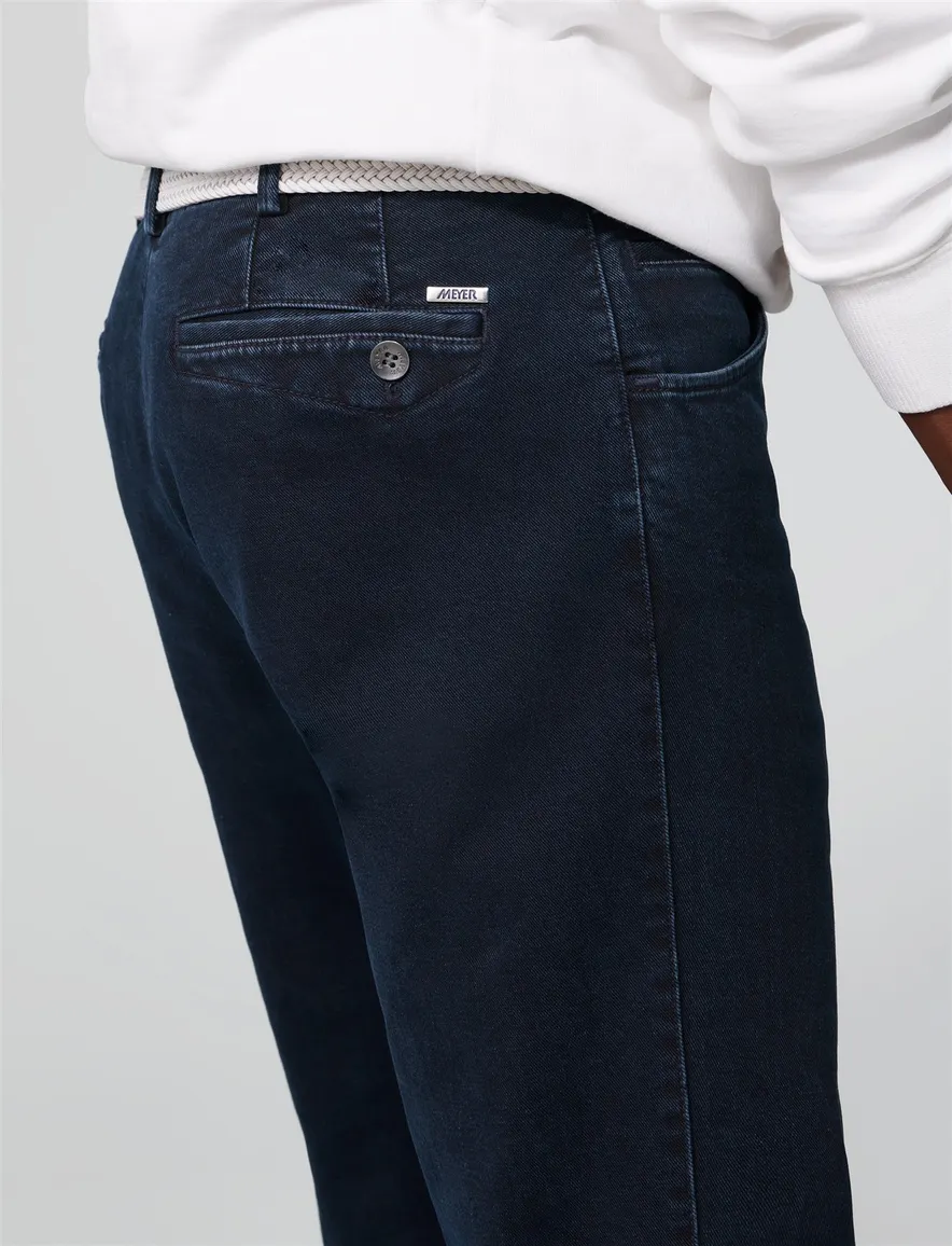 Meyer Dublin chino donkerblauw