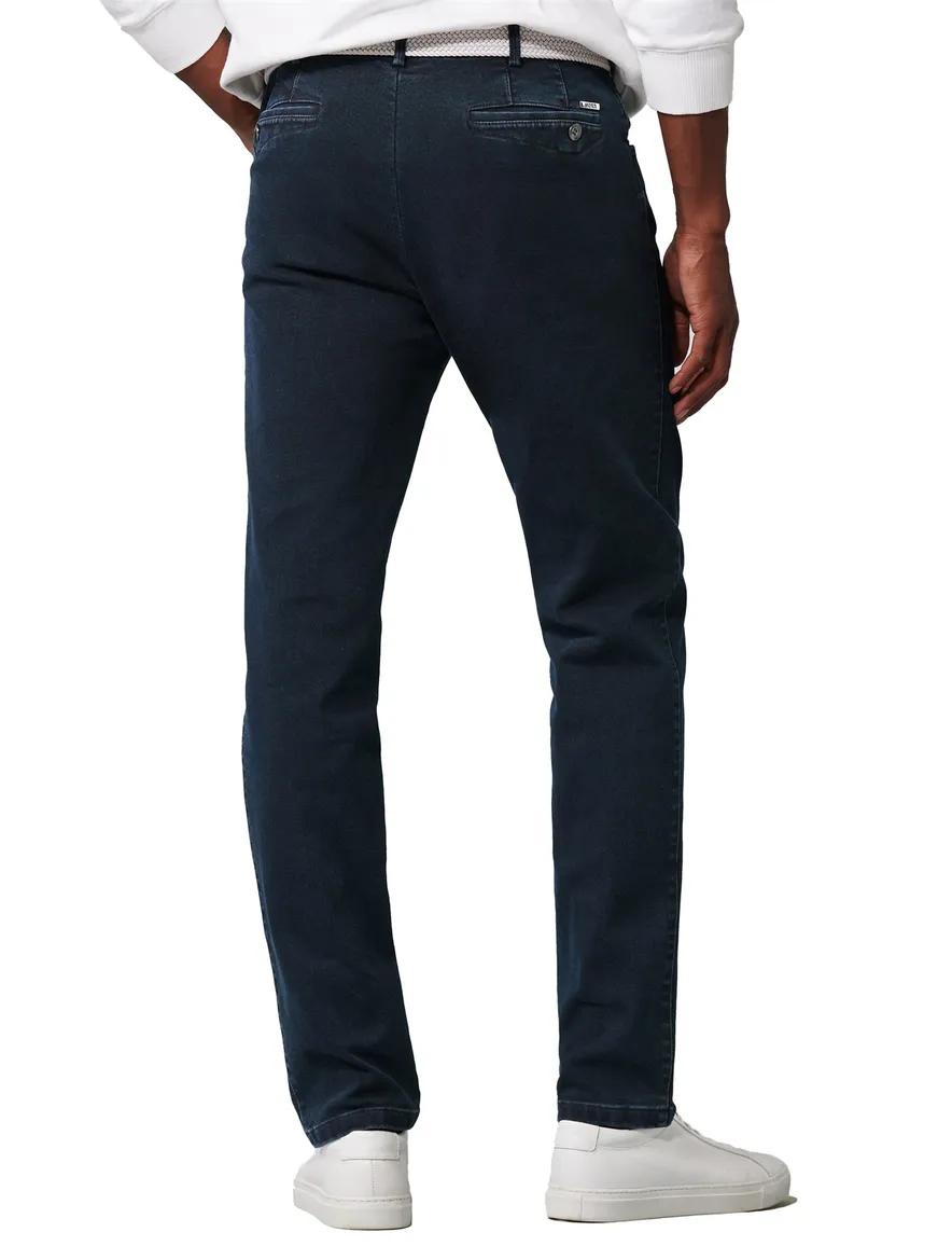 Meyer Dublin nette jeans donkerblauw