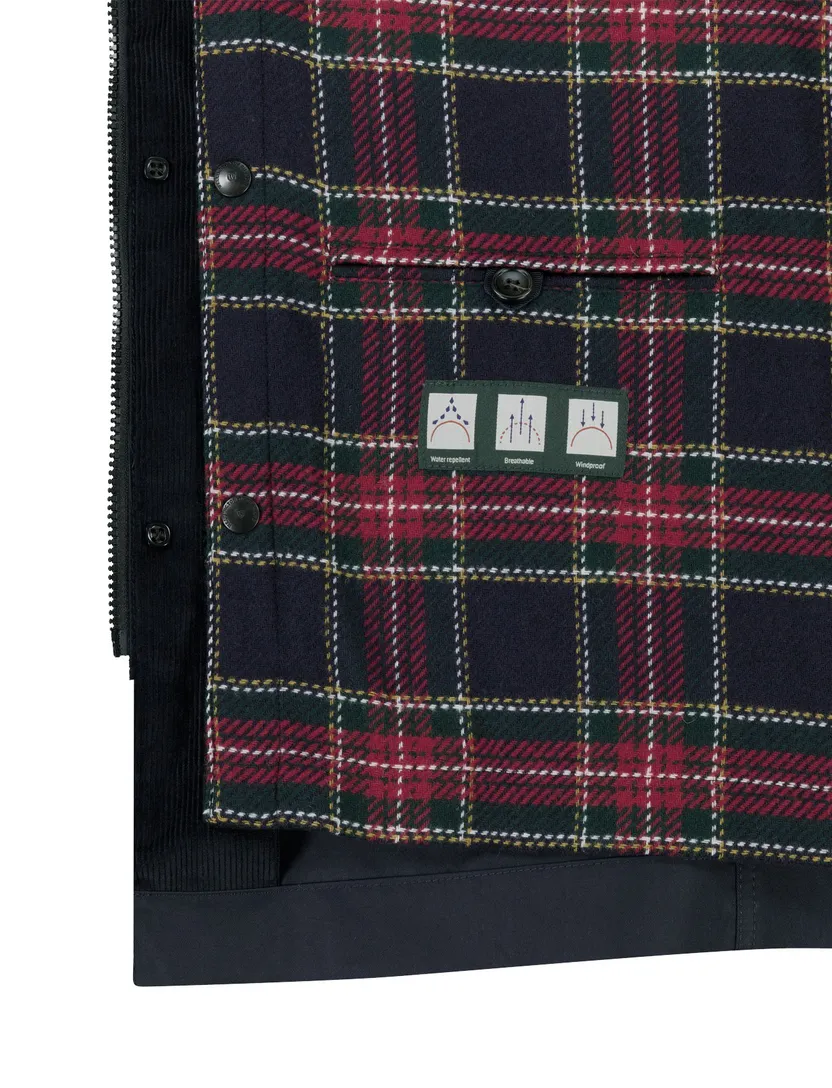 Wellington of Bilmore mantel winterjas donkerblauw