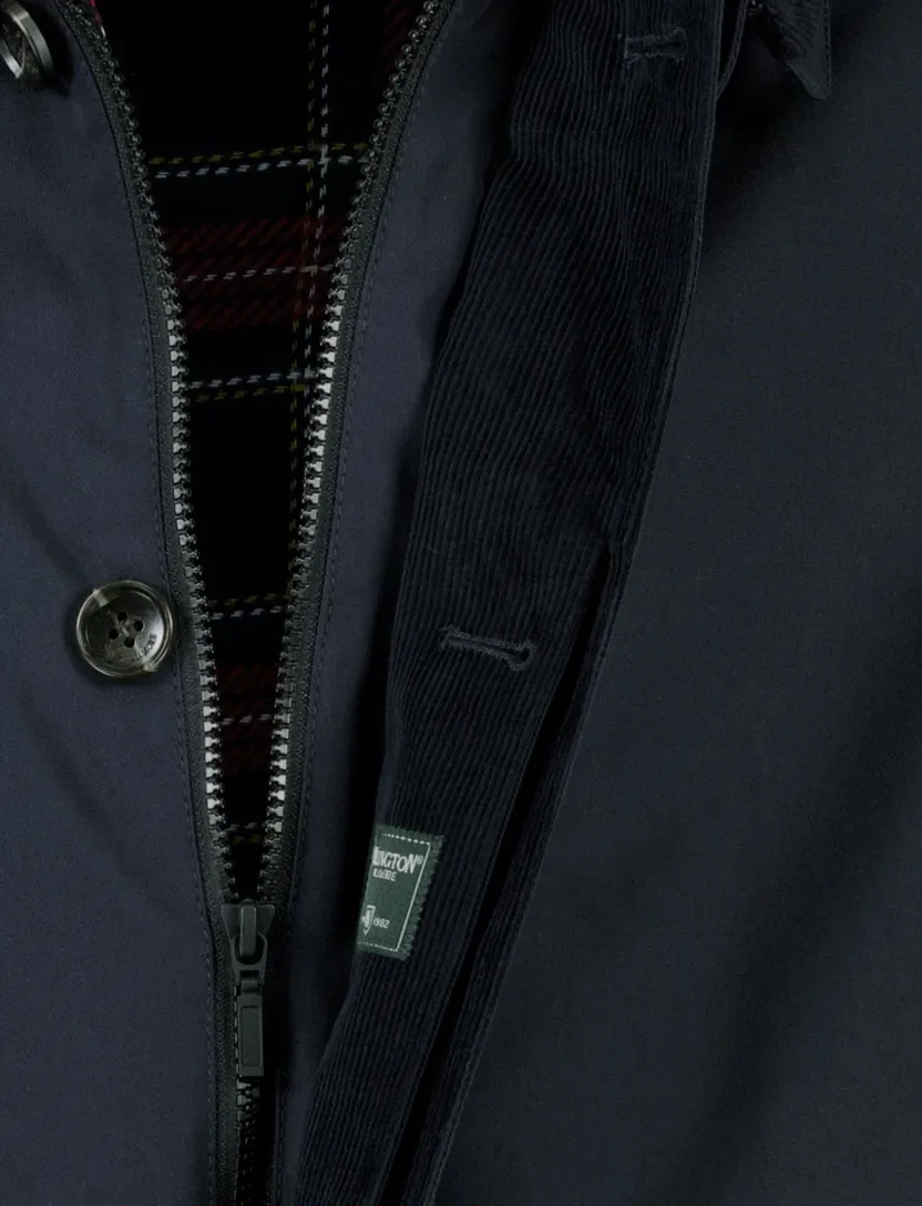 Wellington of Bilmore mantel winterjas donkerblauw