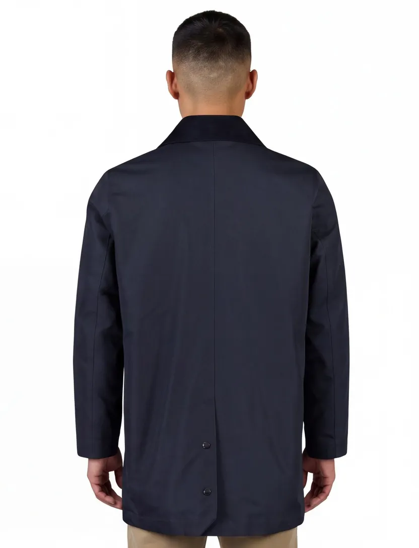 Wellington of Bilmore mantel winterjas donkerblauw