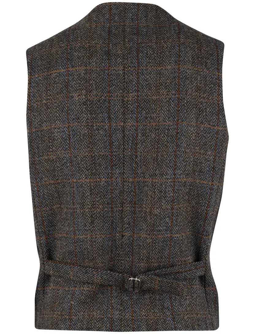 Wellington of Billmore gilet lamswol bruin