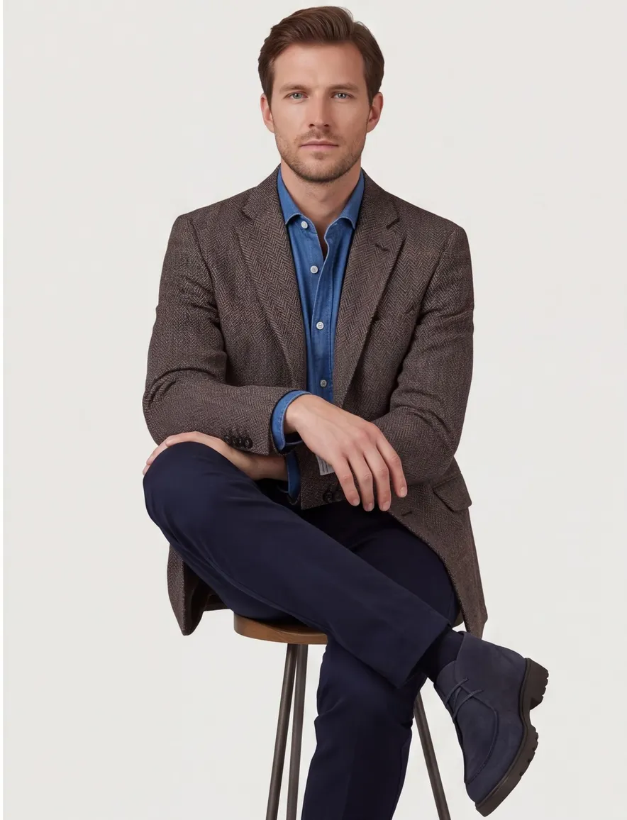 Wellington of Bilmore Colbert Bruin harris tweed wol