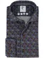 R2 overhemd knitted katoen blauw mouwlengte 7