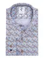 R2 knitted overhemd multicolor patroon