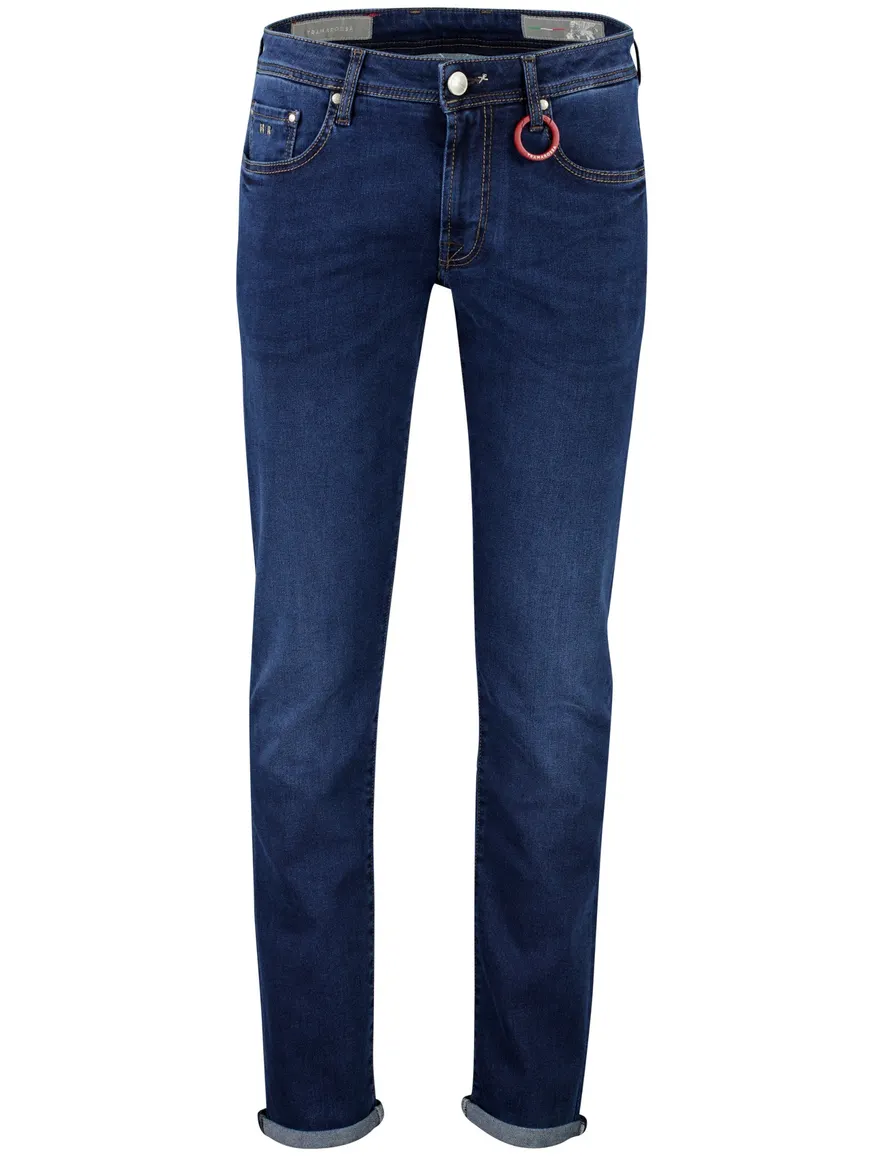 Tramarossa Michelangelo 5-p jeans blauw effen