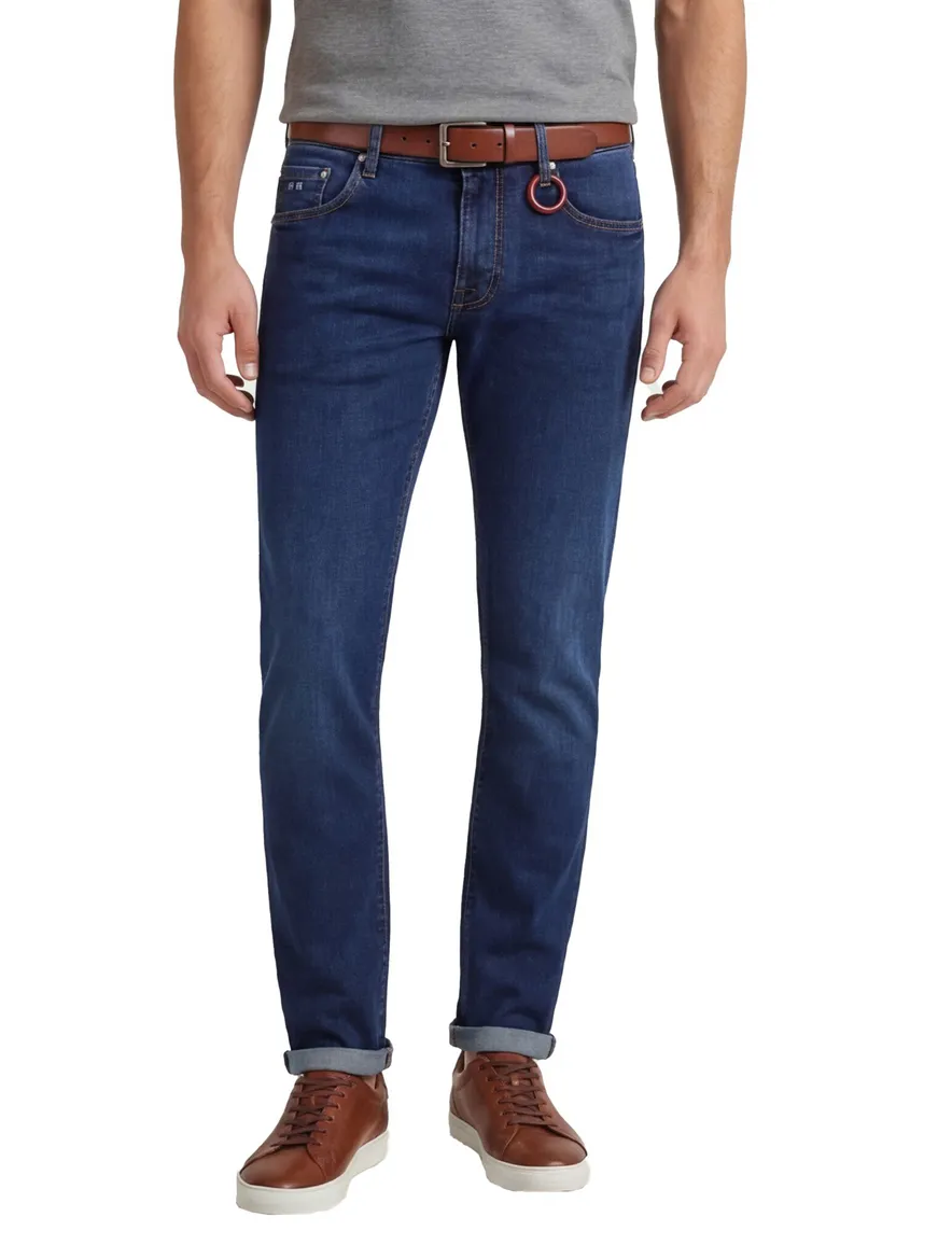 Tramarossa Michelangelo 5-p jeans blauw effen