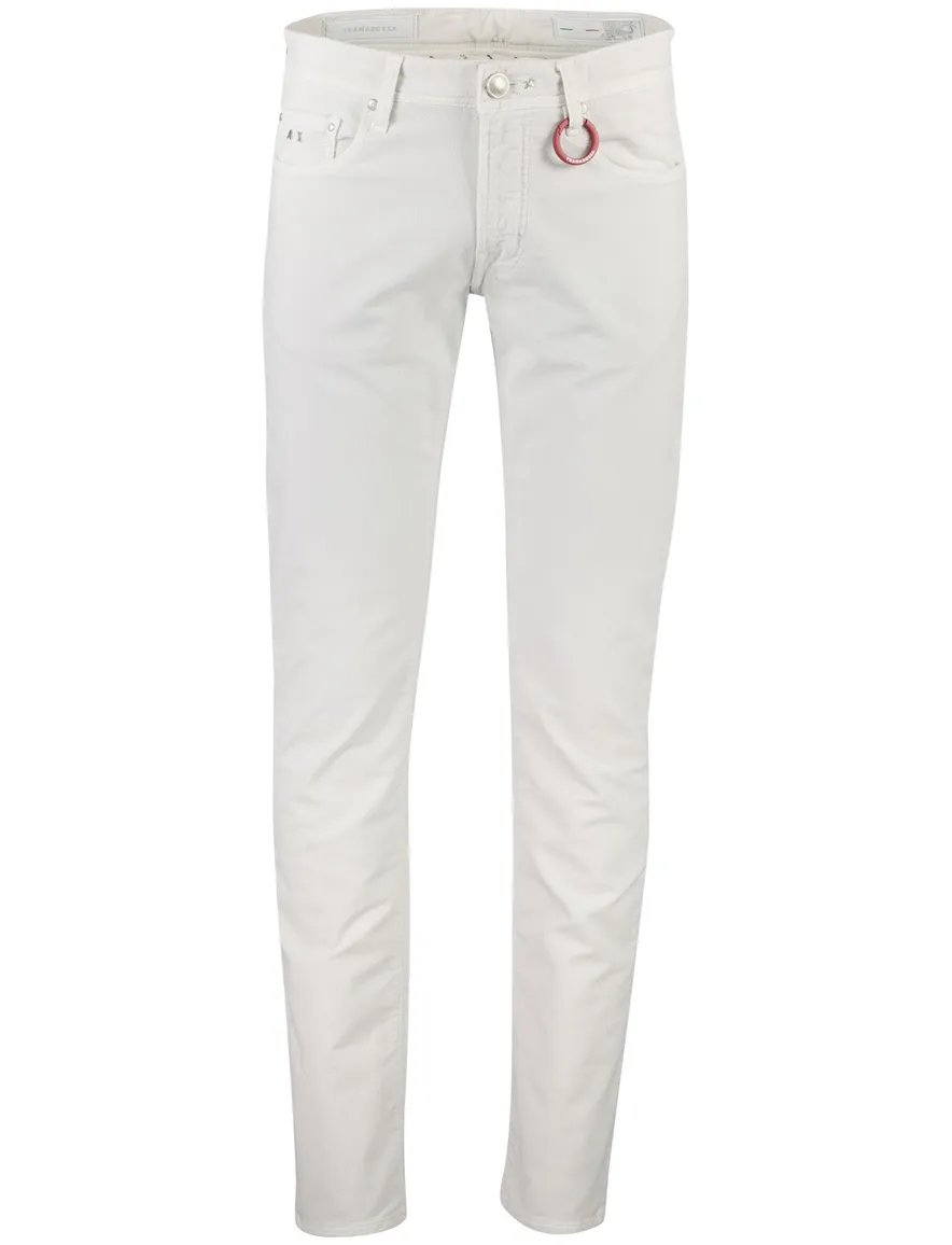 Tramarossa pantalon katoen off-white