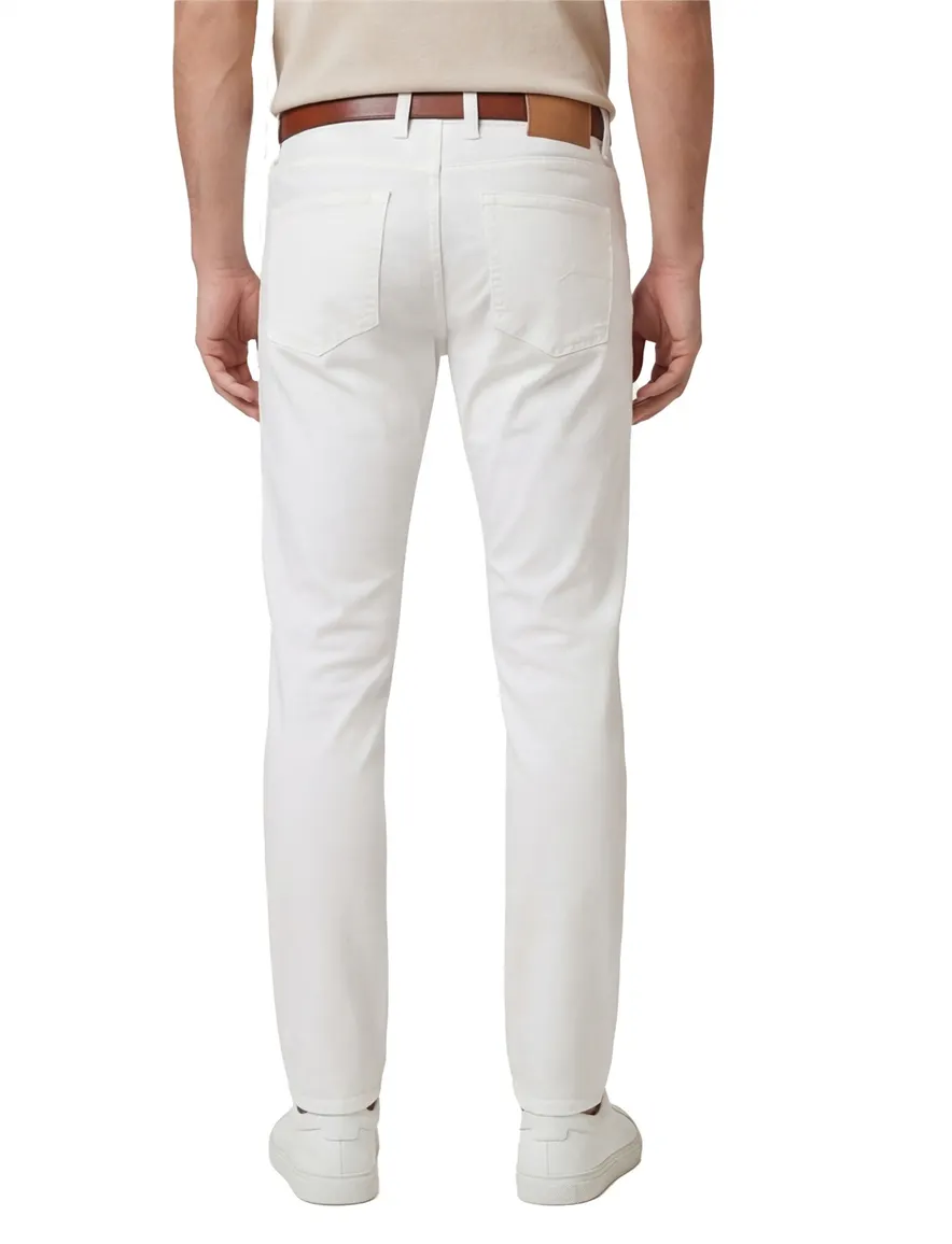 Tramarossa pantalon katoen wit