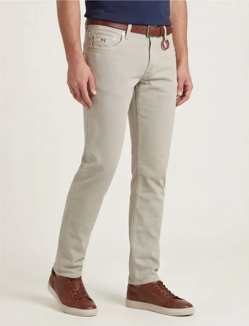 effen broek Tramarossa grijs Michelangelo