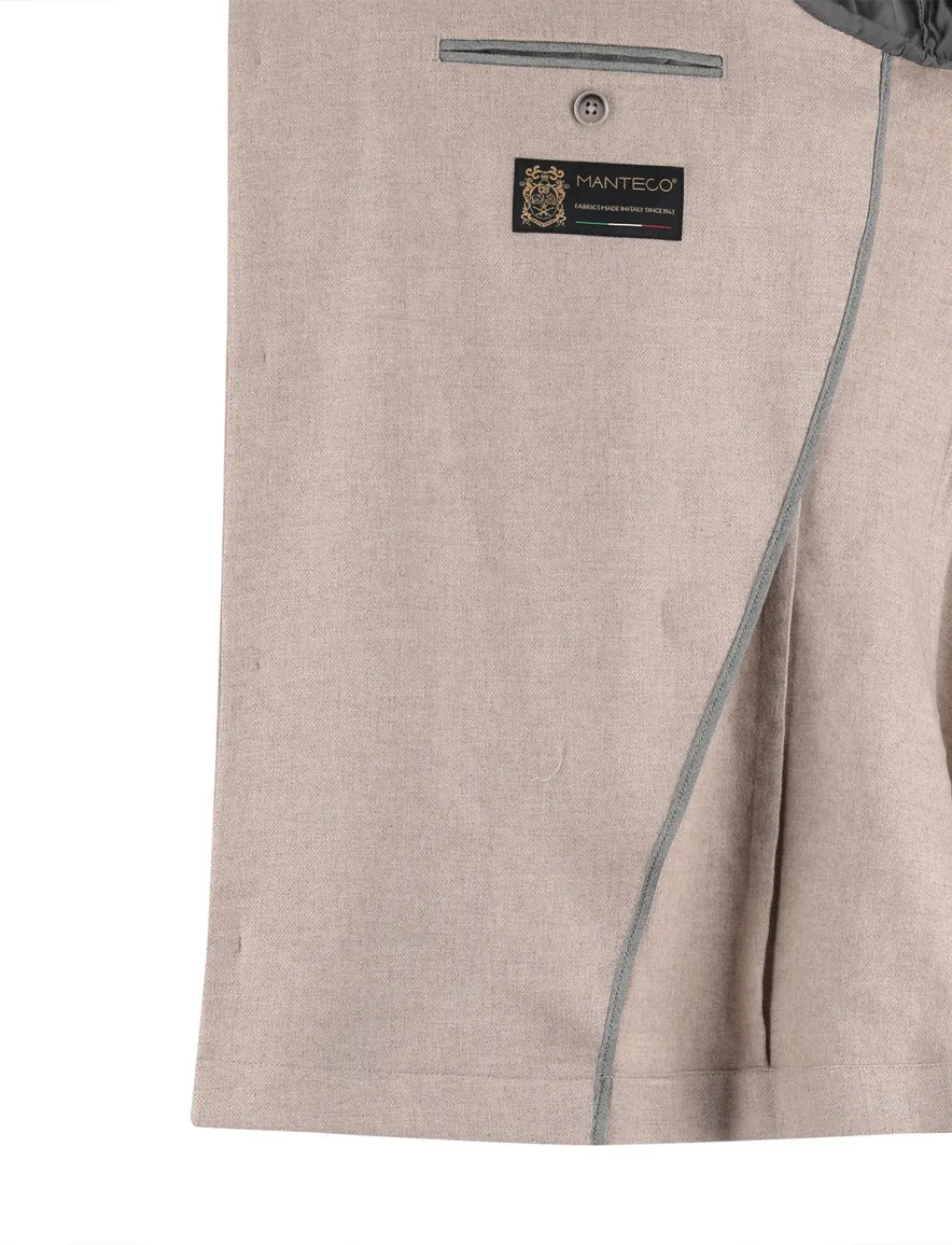 Overshirt beige Gentiluomo