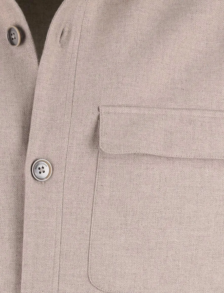 Gentiluomo Overshirt beige