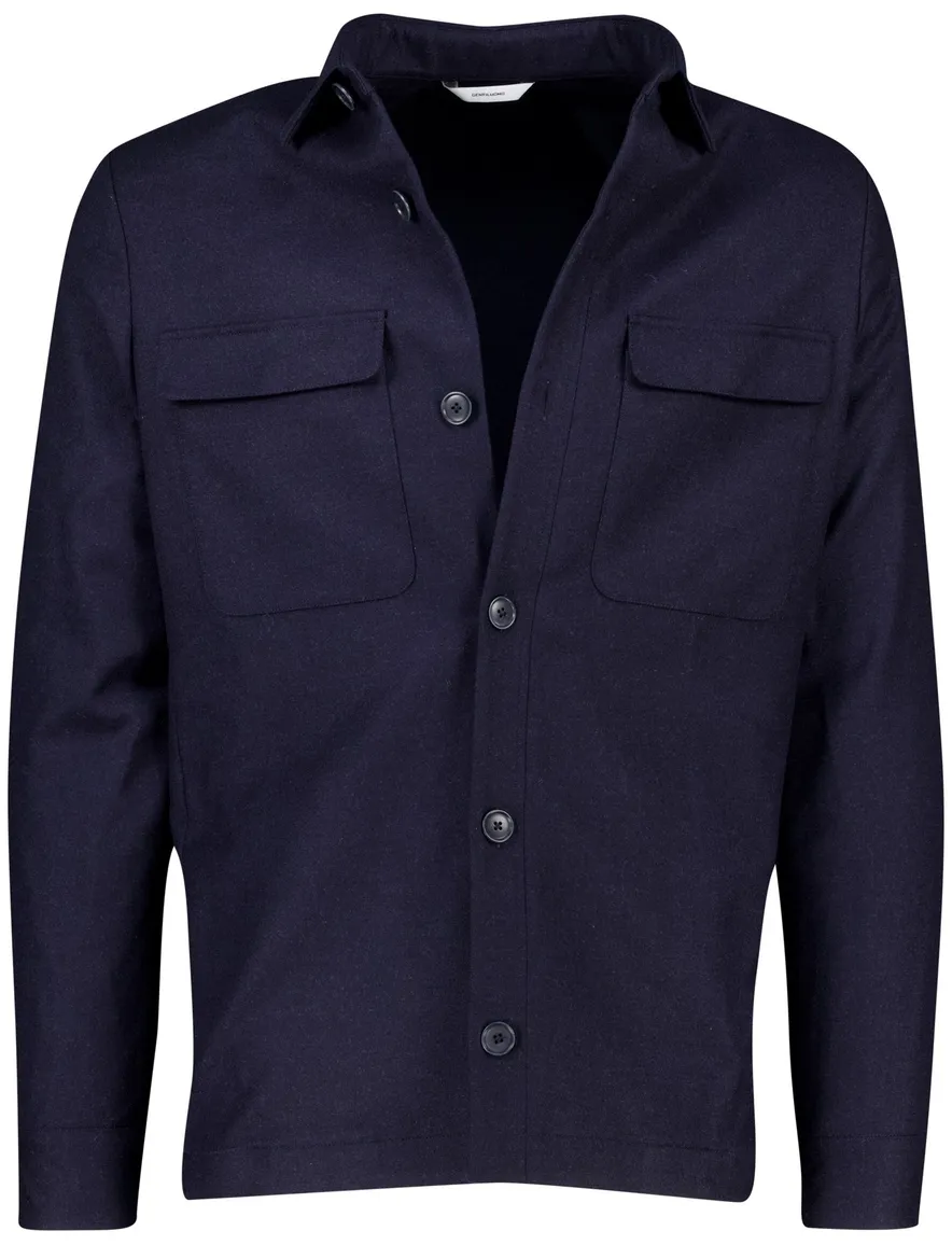 Gentiluomo Remo Overshirt donkerblauw