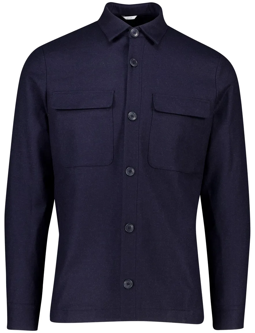 Gentiluomo Remo Overshirt donkerblauw